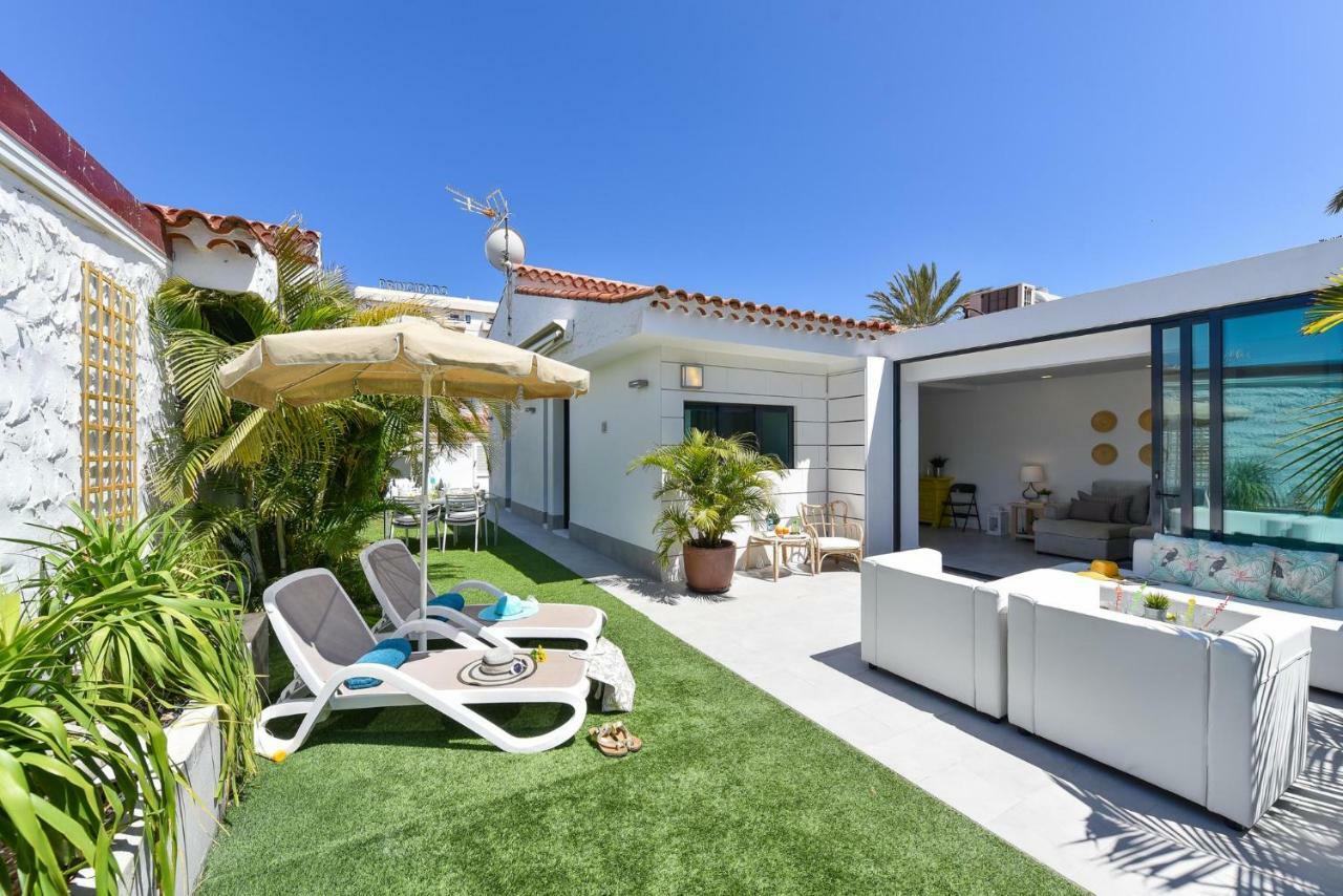 Cozy Bungalow For 6 In Playa Del Ingles Gd04 By Villagrancanaria 外观 照片